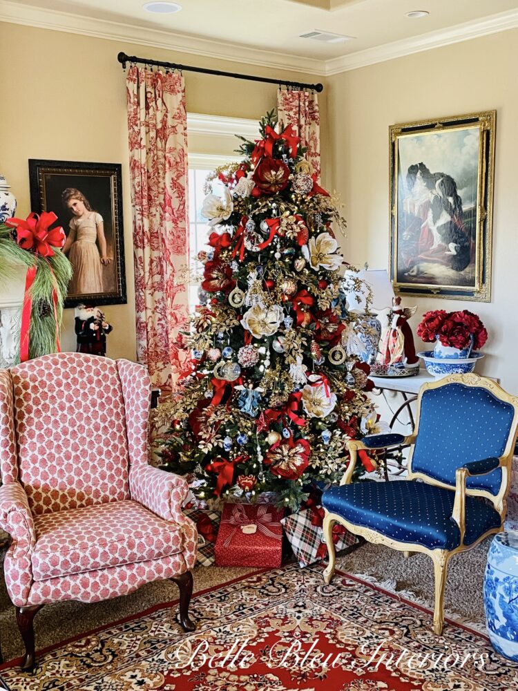 A Merry Christmas Home Tour - Belle Bleu Interiors